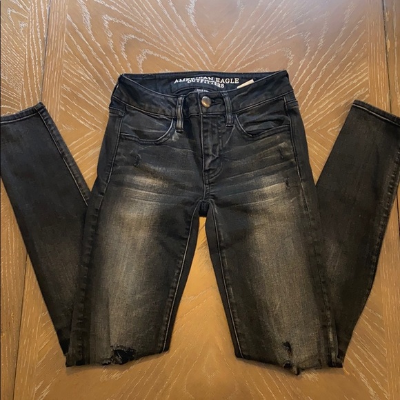 American Eagle Outfitters Denim - American Eagle Distressed Jeggings (00 regular)
